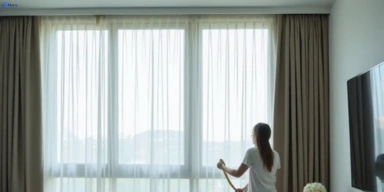 Delicate sheer drape cleaning kingston Matty Curtain Cleaning